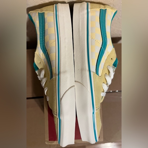 VANS Sk8-Low Checkerboard Lace Ups - Picture 8 of 9